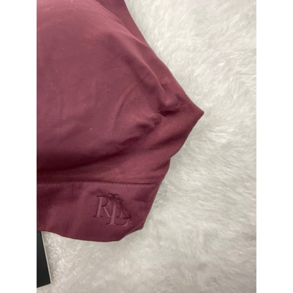 Lauren Ralph Lauren Luxe Smoothing Wireless Bralette Women's Medium Purple - NWT - Picture 4 of 9